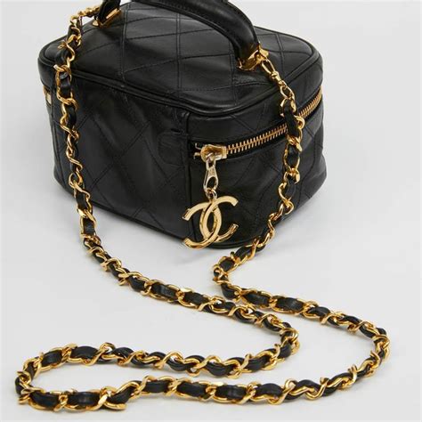 chanel vanity case second hand|chanel vanity bag vintage.